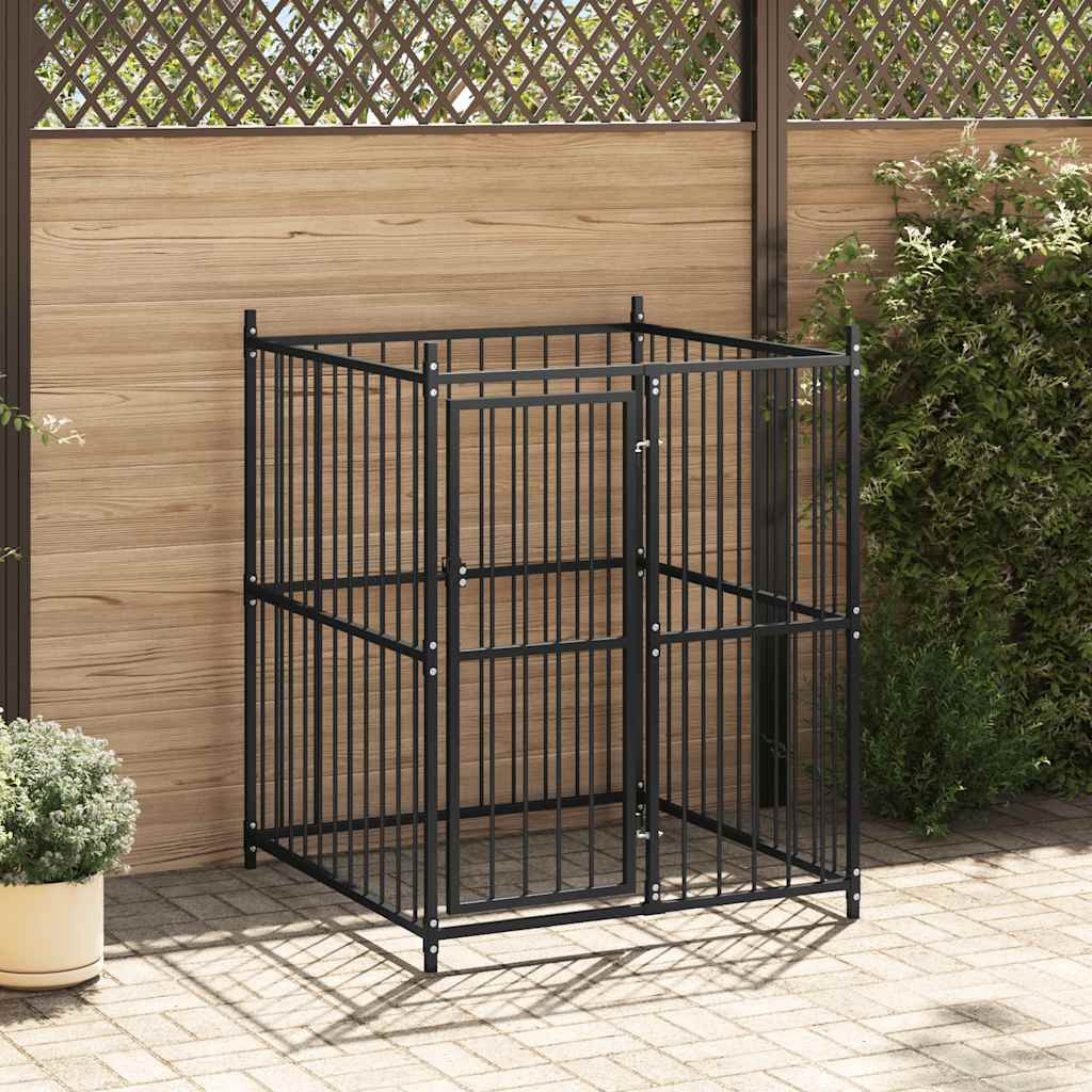 vidaXL Outdoor-Hundezwinger 120x120x150 cm