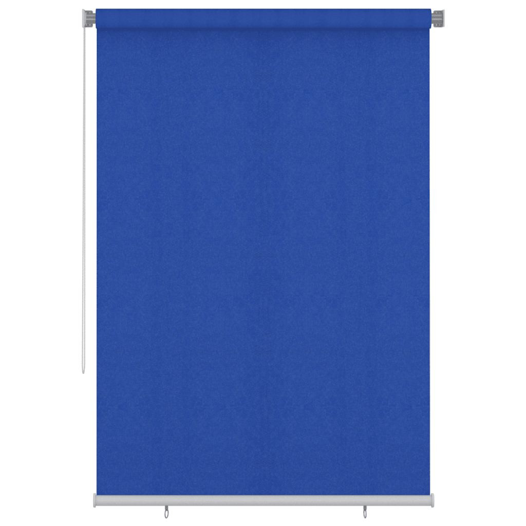 vidaXL Außenrollo 165 (B) x 230 (H) cm Blau HDPE