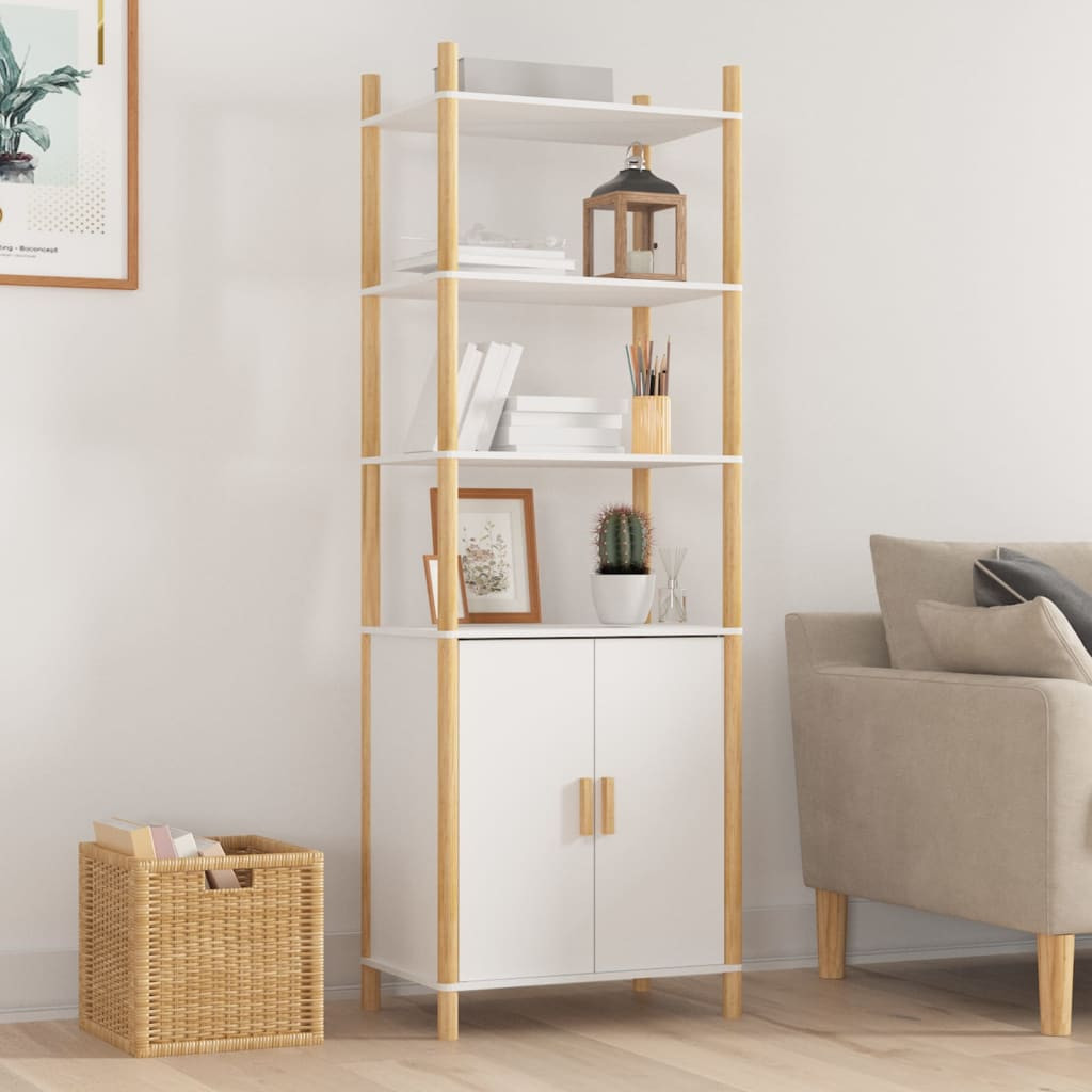 vidaXL Highboard Weiß 60x40x173 cm Holzwerkstoff