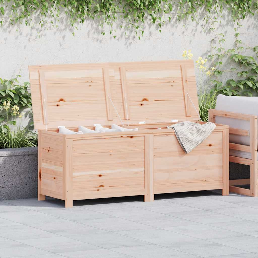 vidaXL Outdoor-Kissenbox 150x50x56 cm Massivholz Tanne