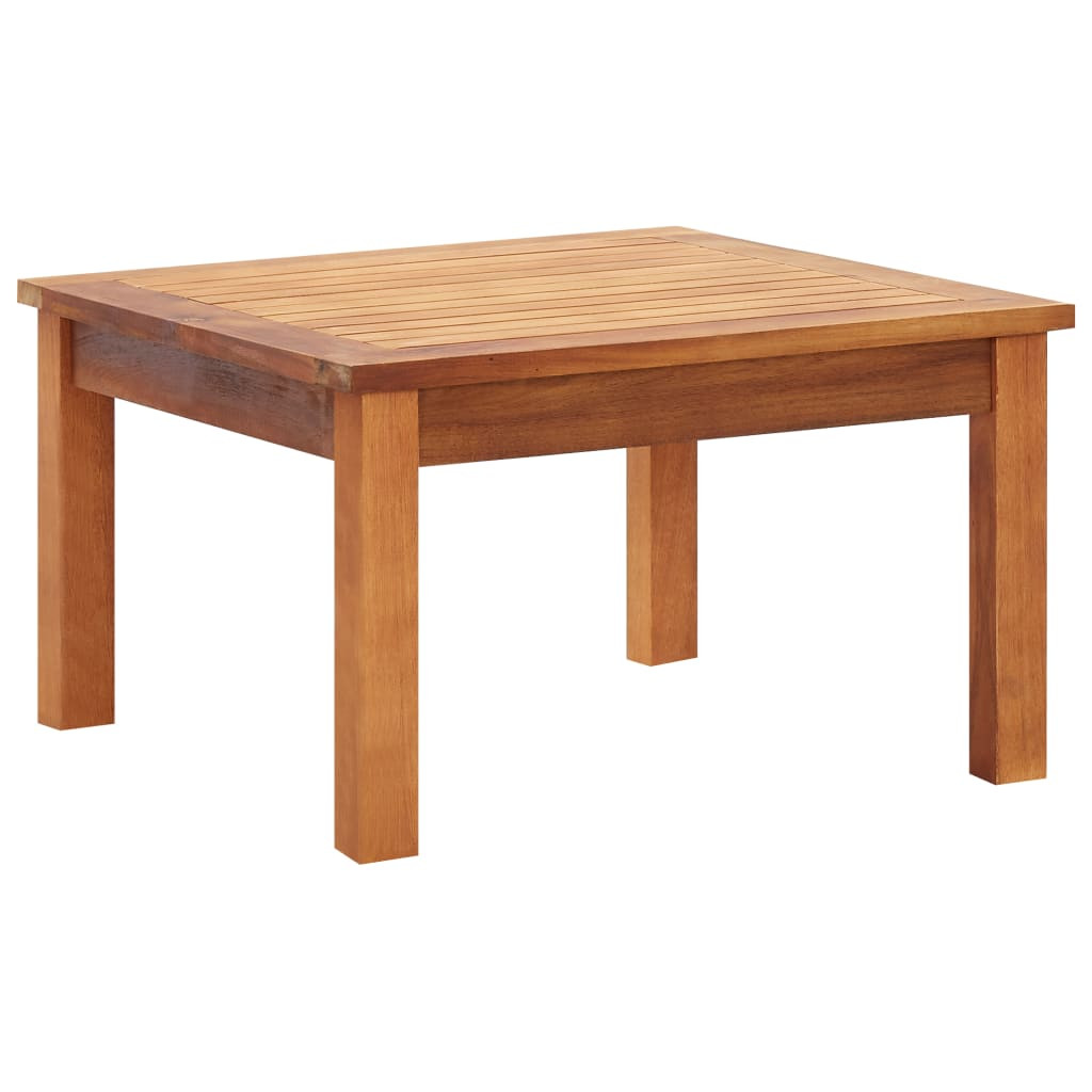 vidaXL Garten-Couchtisch 60x60x36 cm Massivholz Akazie