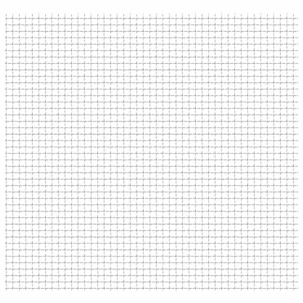 vidaXL Wellengitter Edelstahl 50×50 cm 21×21×2,5 mm