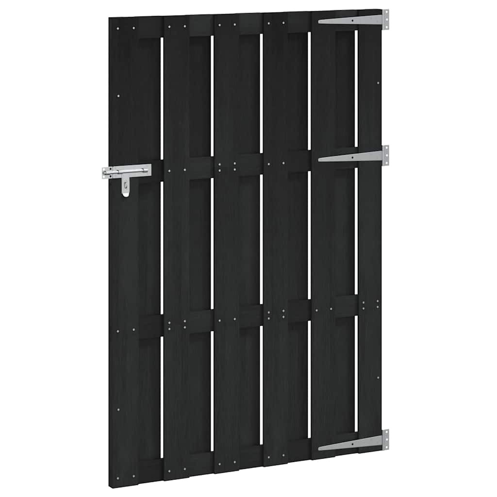 vidaXL Gartentor WPC 100 x 150 cm Grau