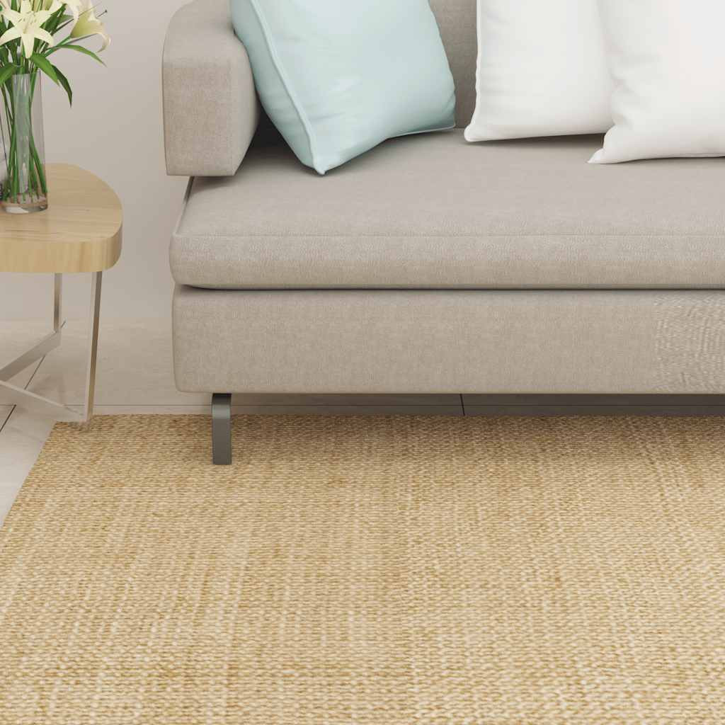 vidaXL Teppich Natur Sisal 66x150 cm