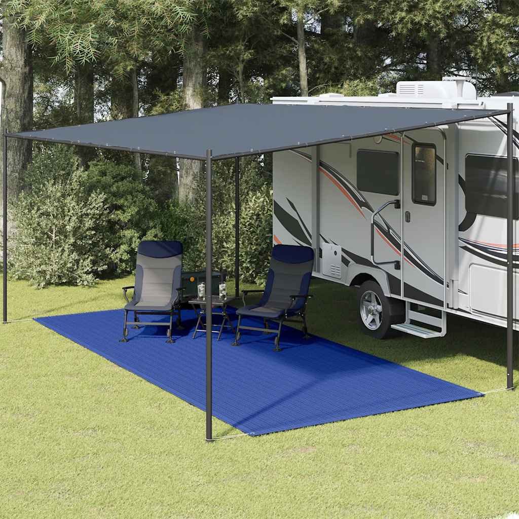 vidaXL Zeltteppich 250x500 cm Blau