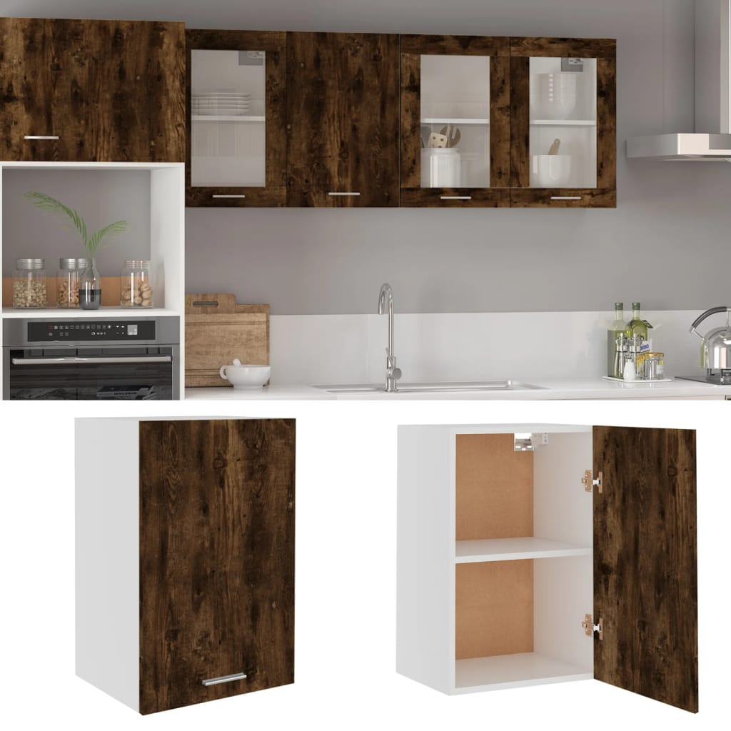 vidaXL Hängeschrank Lyon Räuchereiche 39,5x31x60 cm Holzwerkstoff