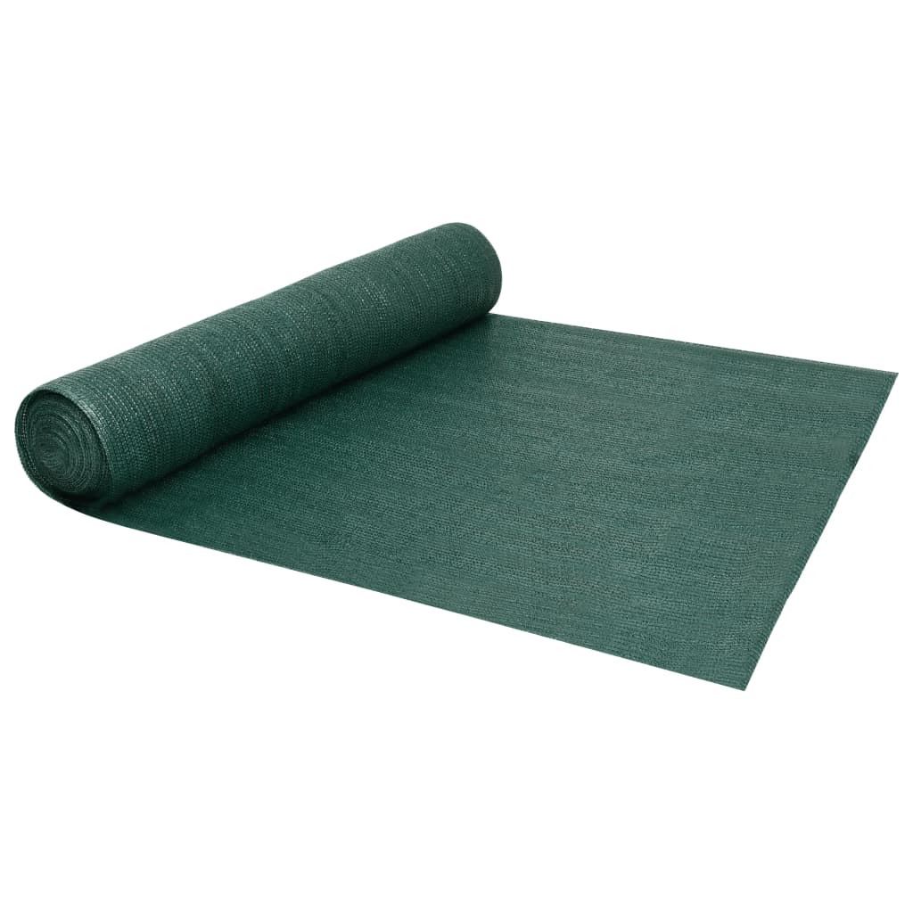 vidaXL Zaunblende Grün 1,5x25 m HDPE 150 g/m²