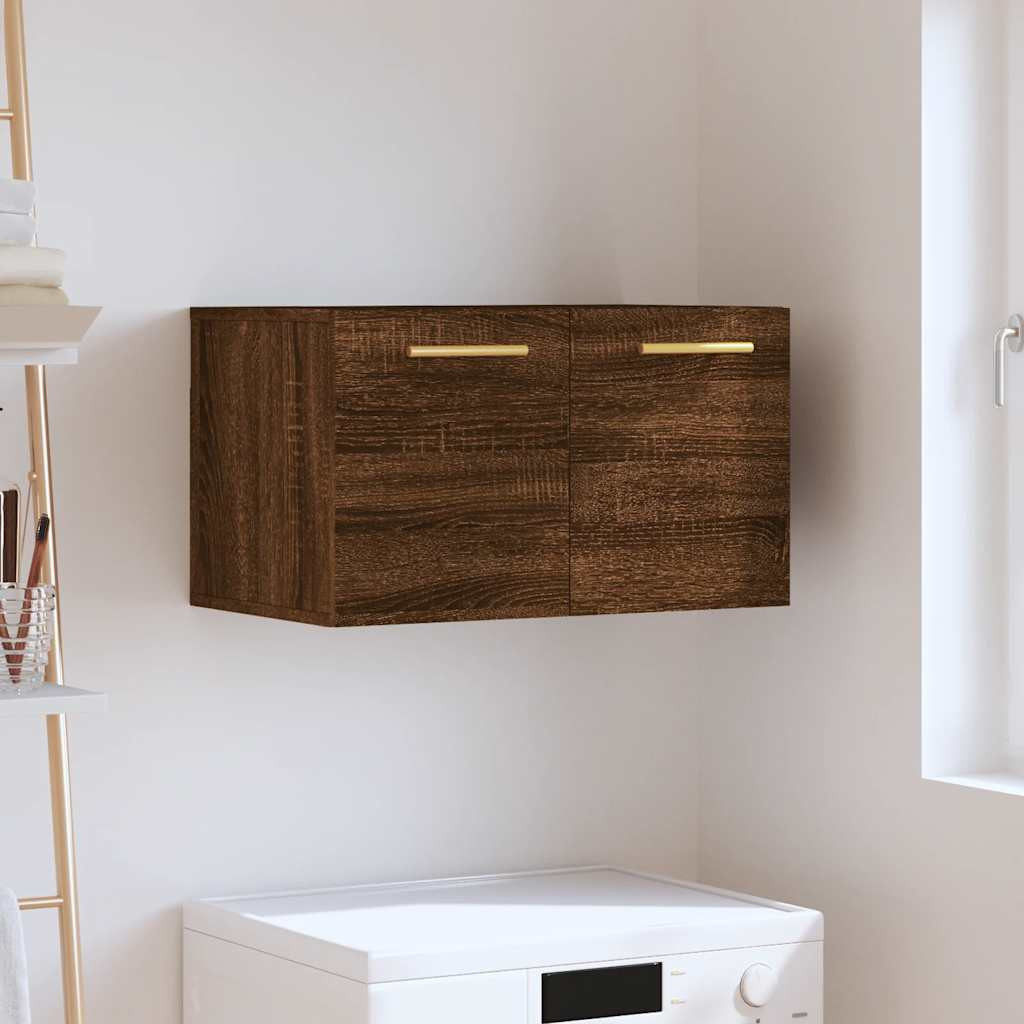 vidaXL Wandschrank Braun Eichen-Optik 60x36,5x35cm Holzwerkstoff