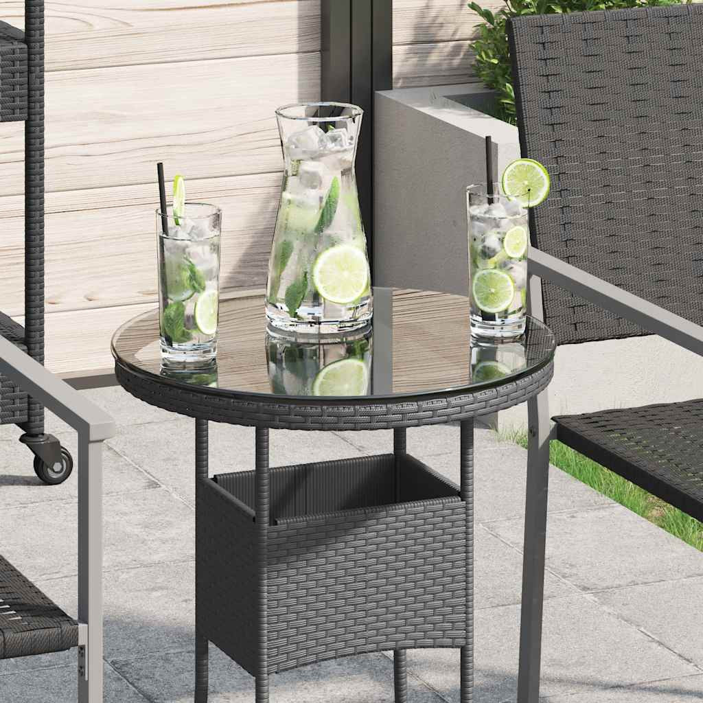 vidaXL Tischplatte aus gehärtetem Glas rund 400 mm