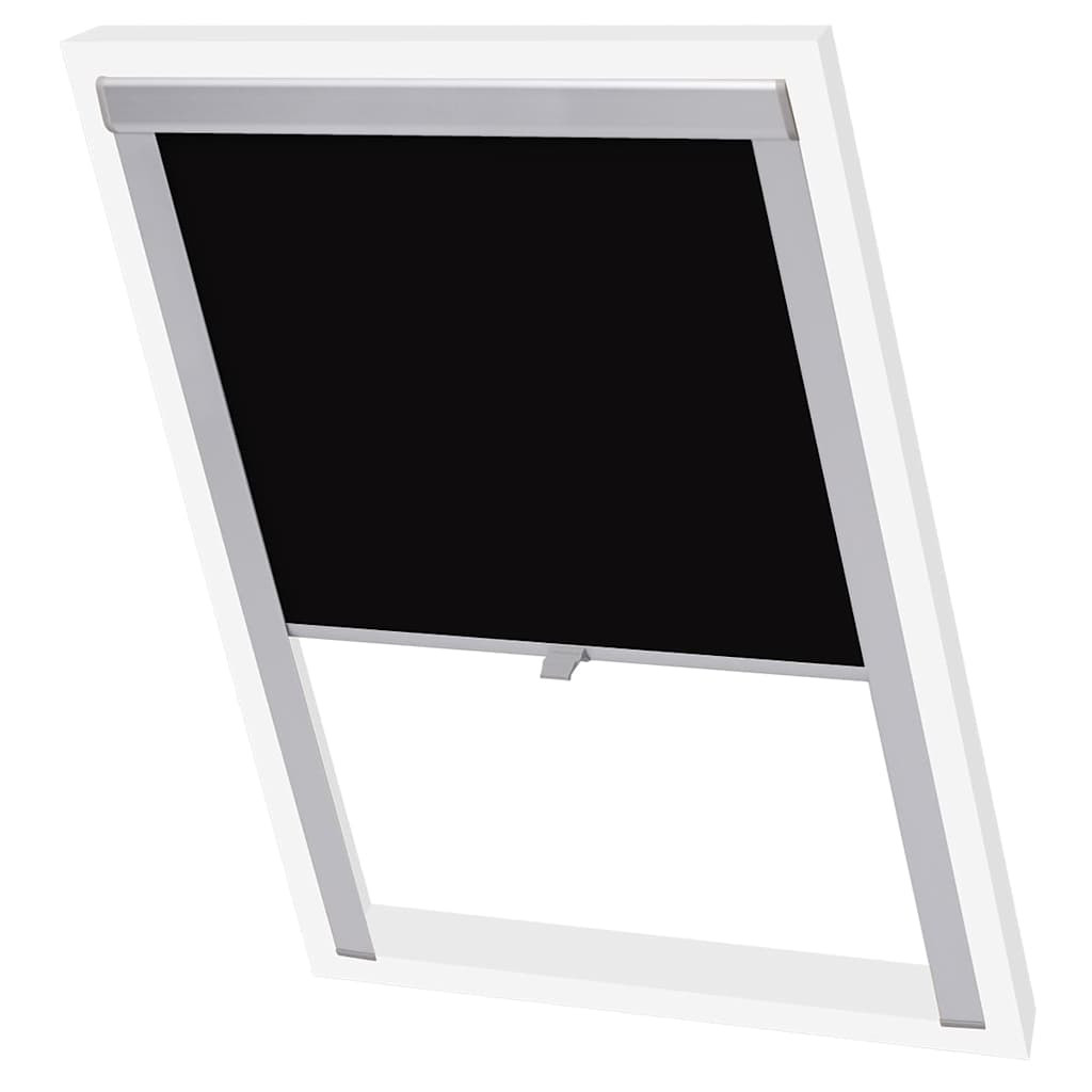 vidaXL Verdunkelungsrollo Schwarz CK04 GGL und GGU