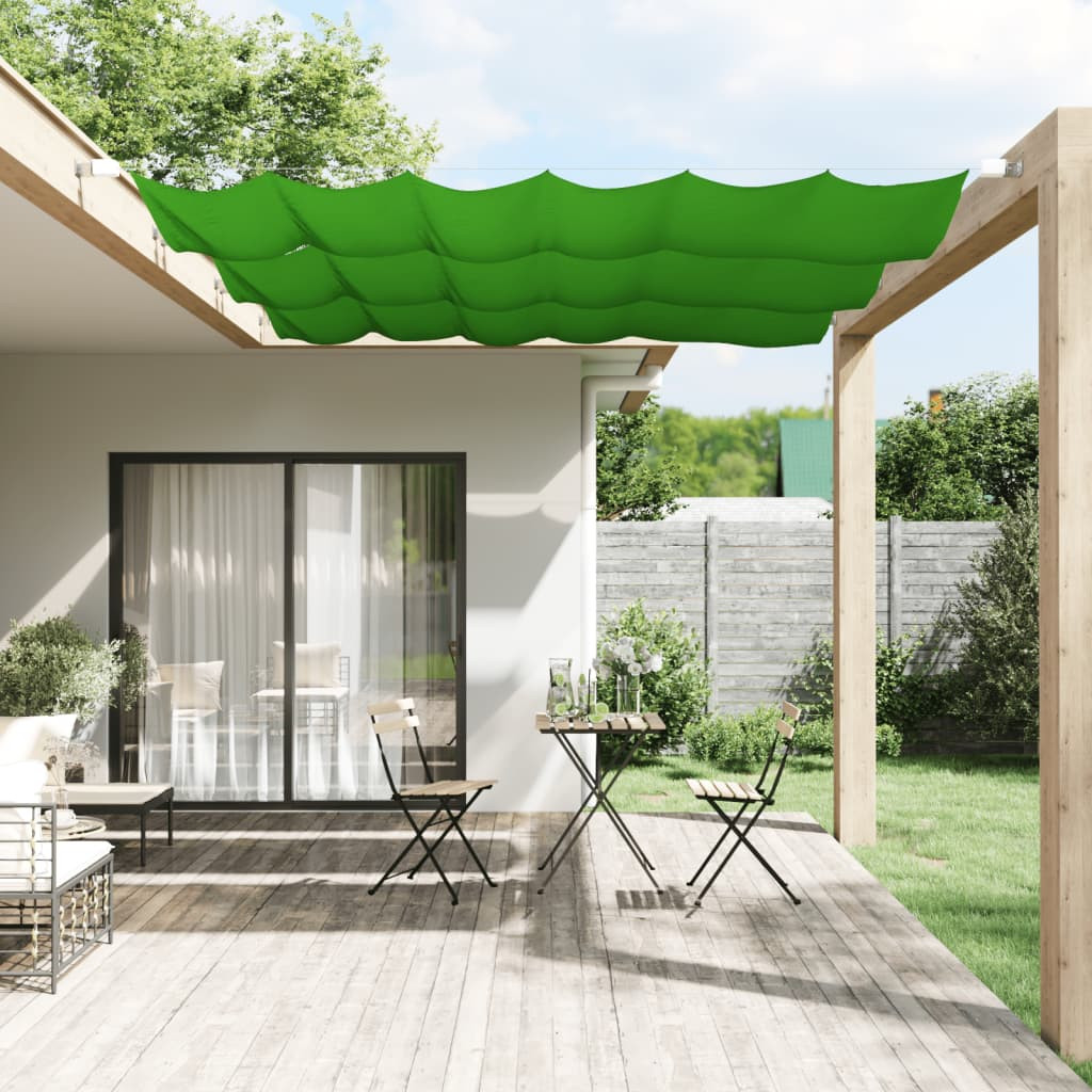 vidaXL Senkrechtmarkise Hellgrün 60x270 cm Oxford-Gewebe