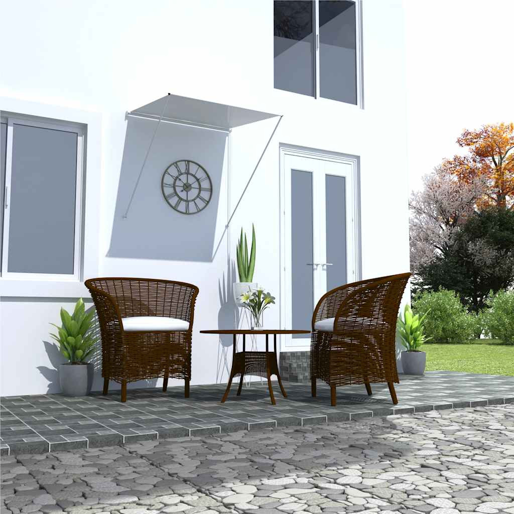 vidaXL Einziehbare Markise 100×150 cm Creme