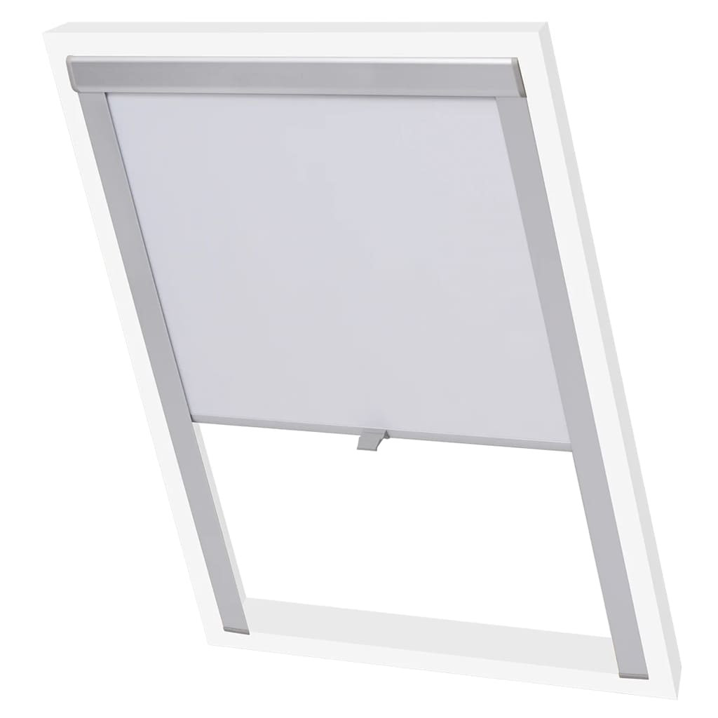 vidaXL Verdunkelungsrollo Weiß M04/304 GGL und GGU