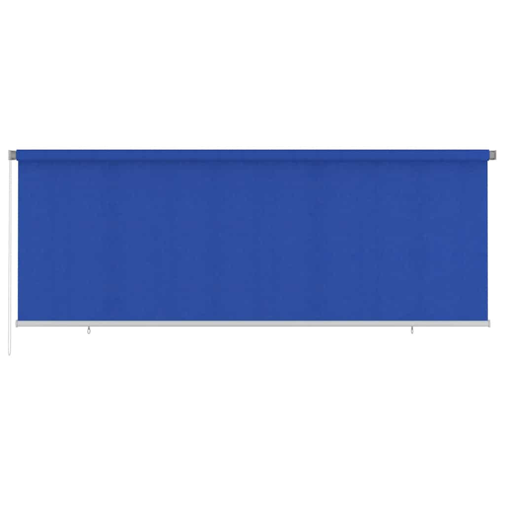 vidaXL Außenrollo 405 (B) x 140 (H) cm Blau HDPE