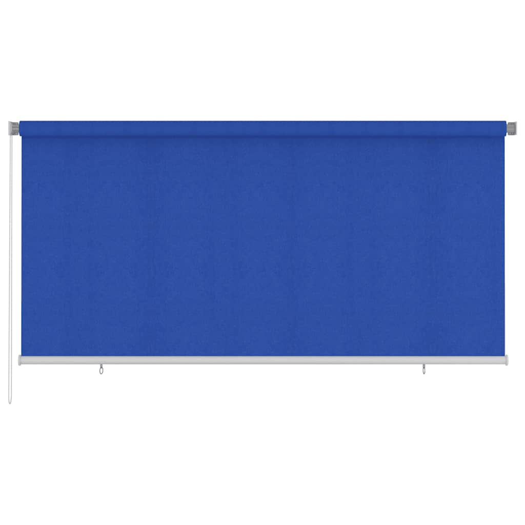 vidaXL Außenrollo 305 (B) x 140 (H) cm Blau HDPE