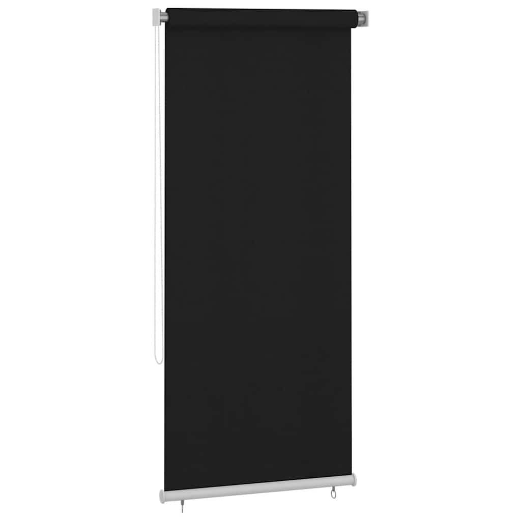 vidaXL Außenrollo 105 (B) x 230 (H) cm Schwarz