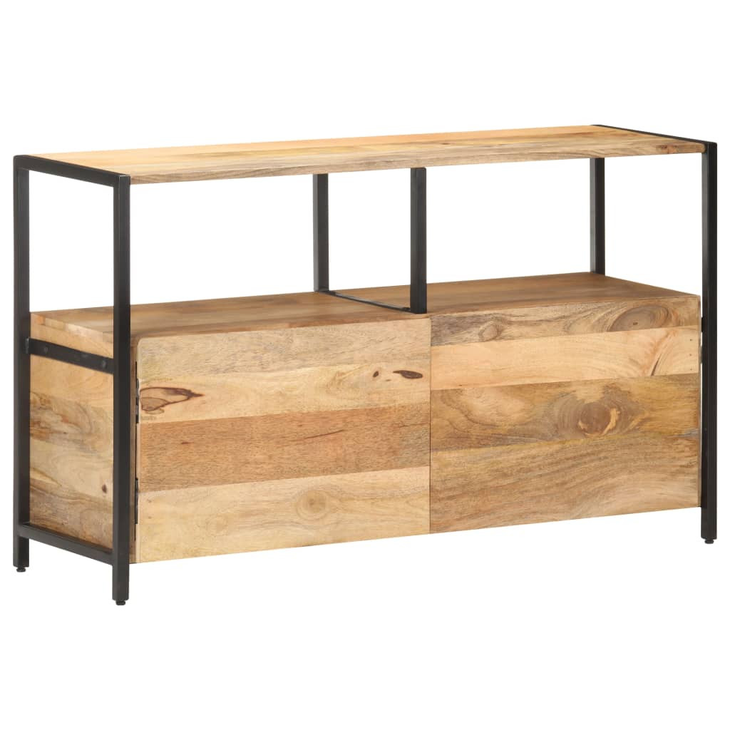 vidaXL Sideboard 110x35x65 cm Massivholz Mango