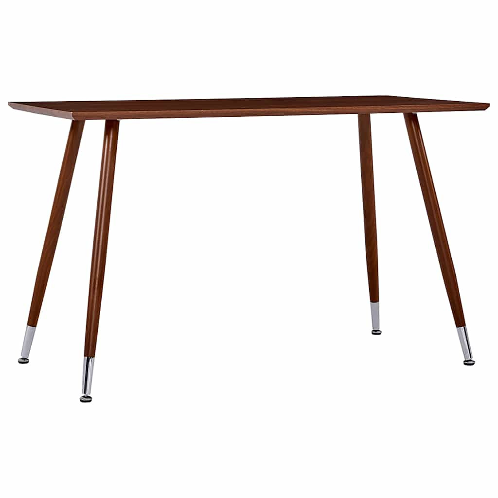 vidaXL Esstisch Braun 120×60×74 cm MDF