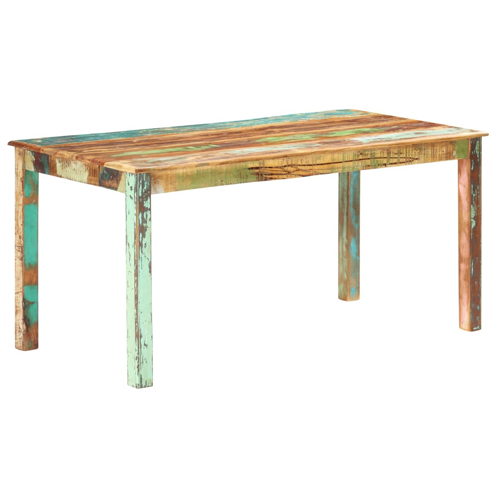 vidaXL Esstisch Altholz Massiv 160x80x76 cm