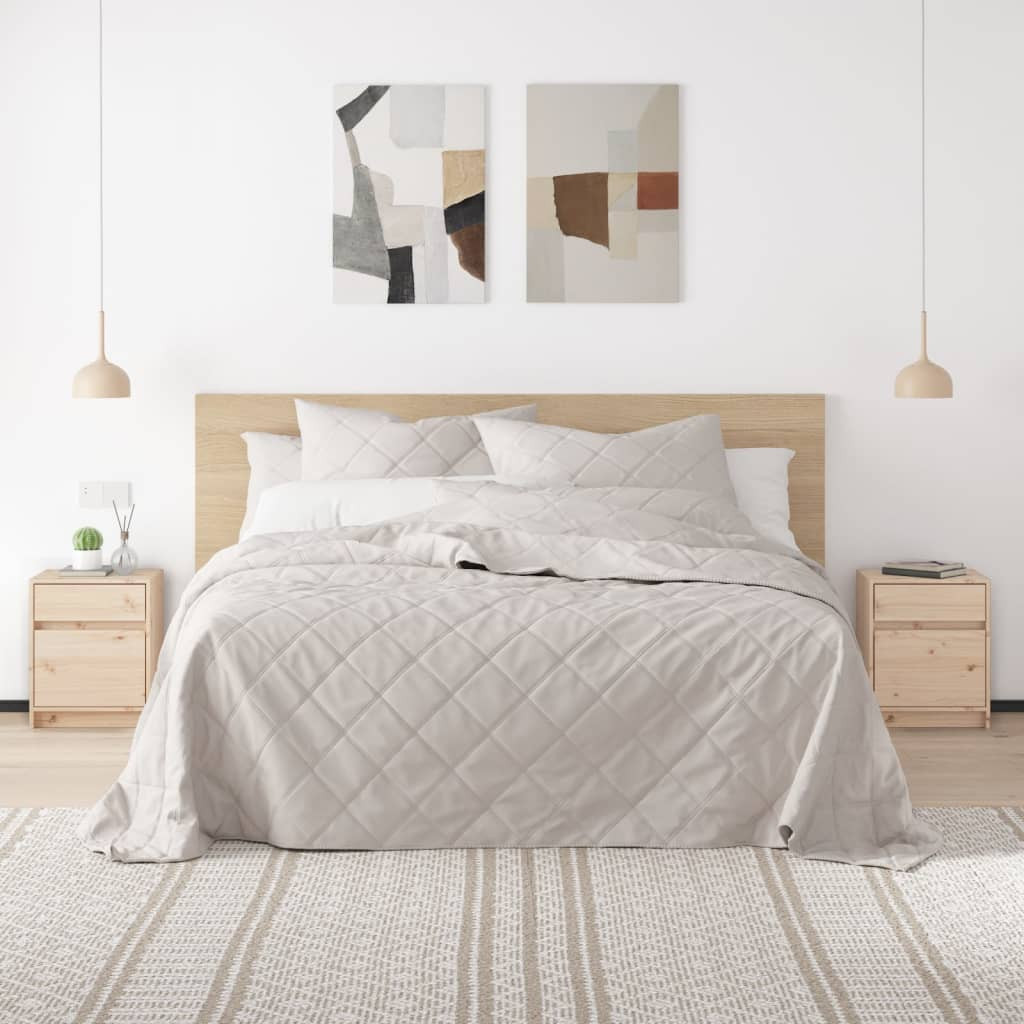 vidaXL Nachtschränke 2 Stk. 40x31x50 cm Massivholz Kiefer
