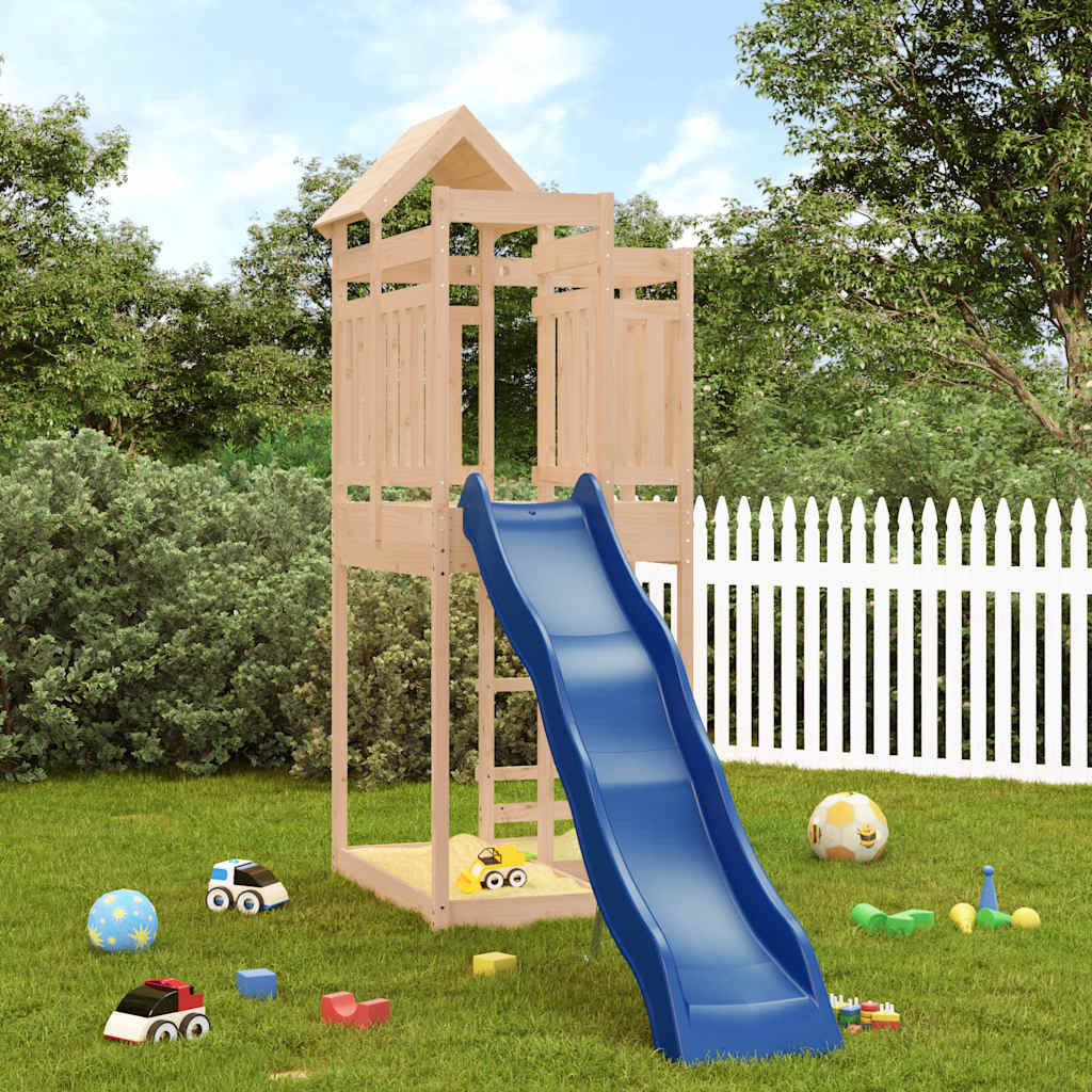 vidaXL Spielturm Massivholz Kiefer