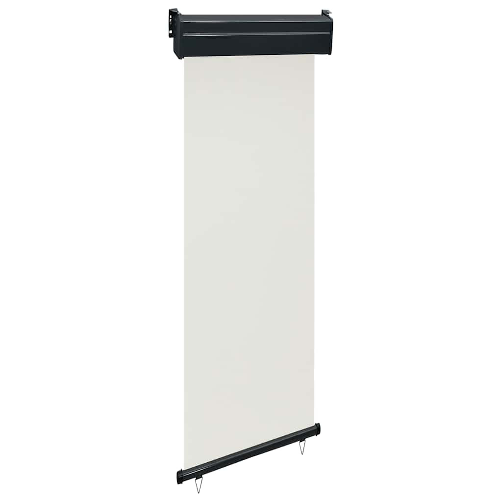 vidaXL Balkon-Seitenmarkise 65x250 cm Creme