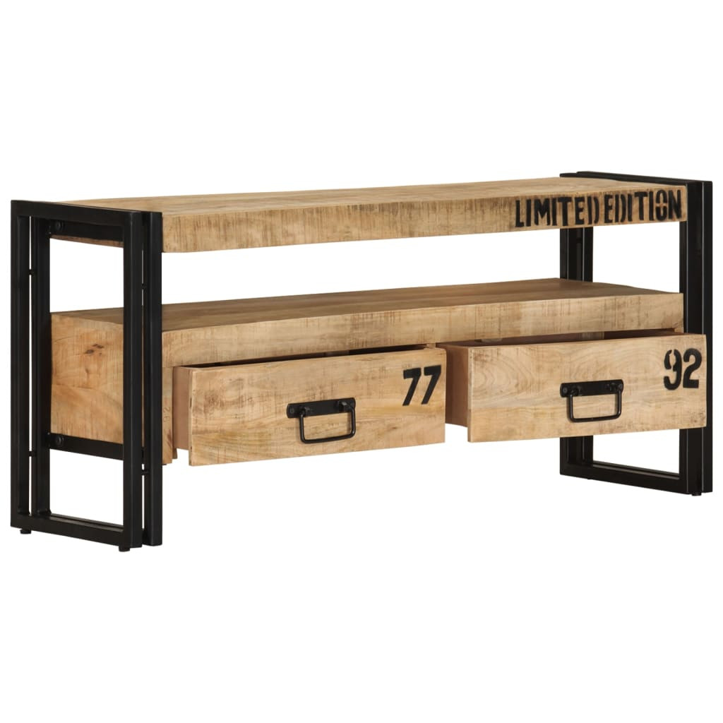 vidaXL TV-Schrank 100x30x45 cm Mango Massivholz