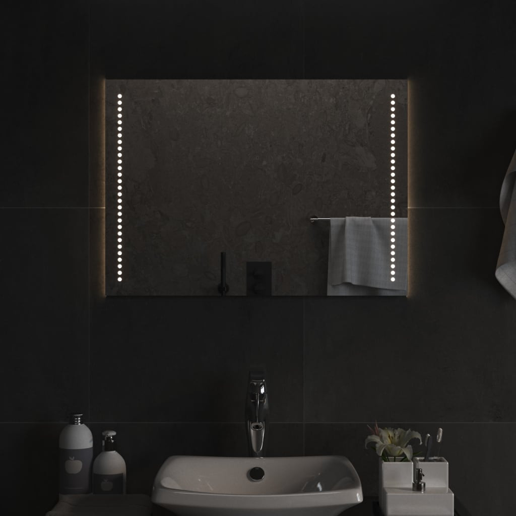 vidaXL LED-Badspiegel 50x70 cm