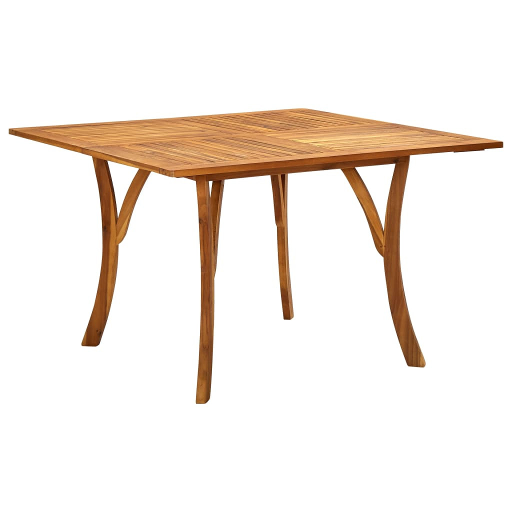 vidaXL Gartentisch 120x120x75 cm Akazie Massivholz