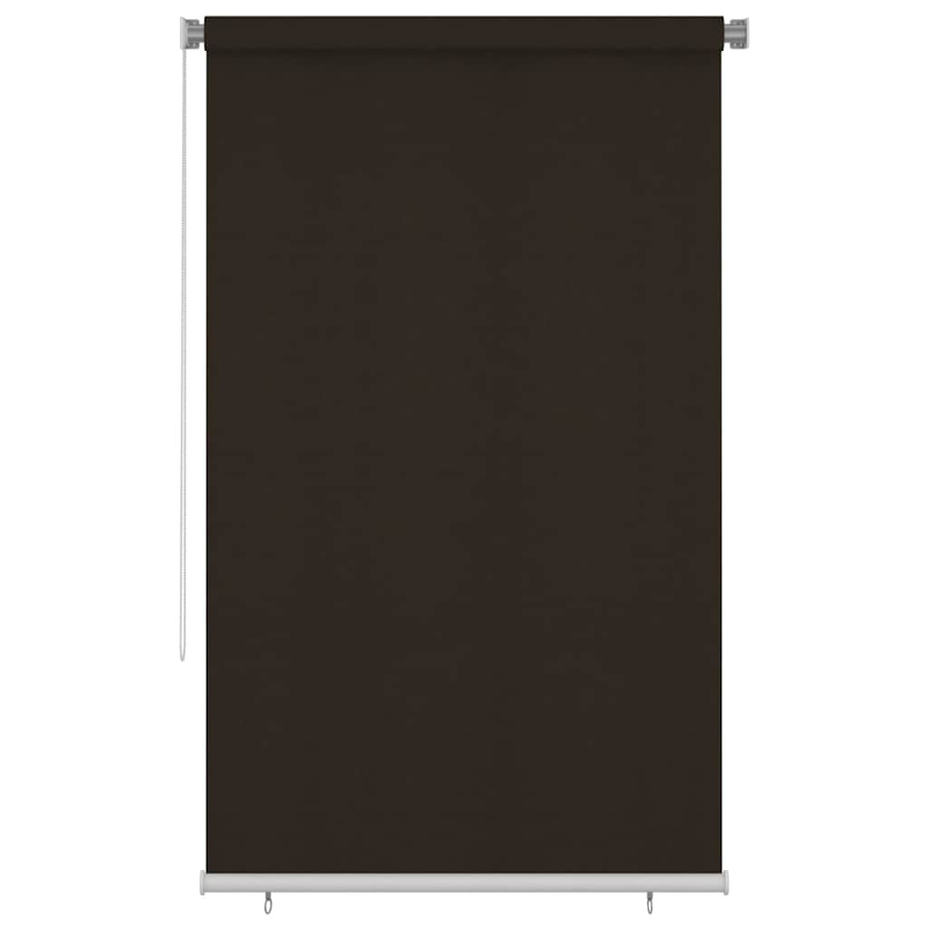 vidaXL Außenrollo 145 (B) x 230 (H) cm Braun HDPE