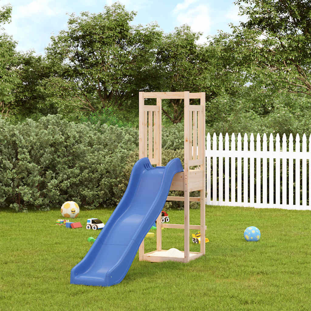 vidaXL Spielturm Massivholz Kiefer