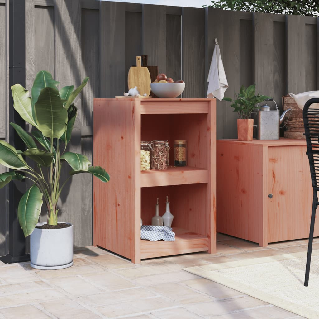 vidaXL Outdoor-Küchenschrank MEPPEL 55x55x92 cm Massivholz Douglasie
