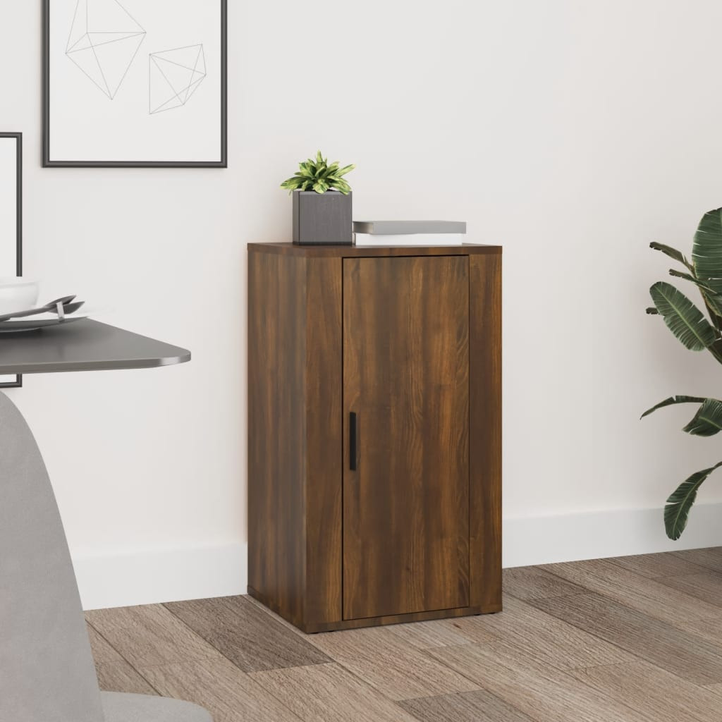 vidaXL Sideboard Braun Eichen-Optik 40x33x70 cm Holzwerkstoff