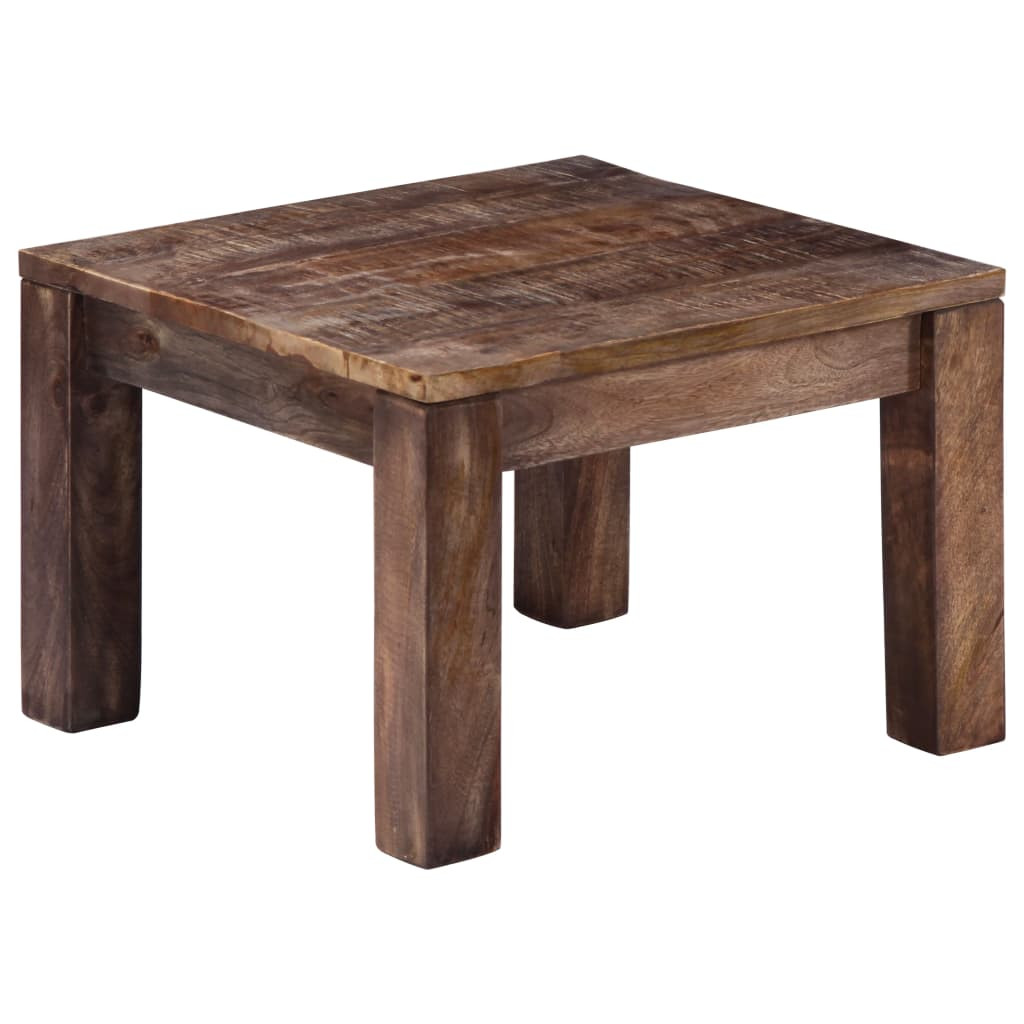 vidaXL Couchtisch 50×50×35 cm Massivholz Mango