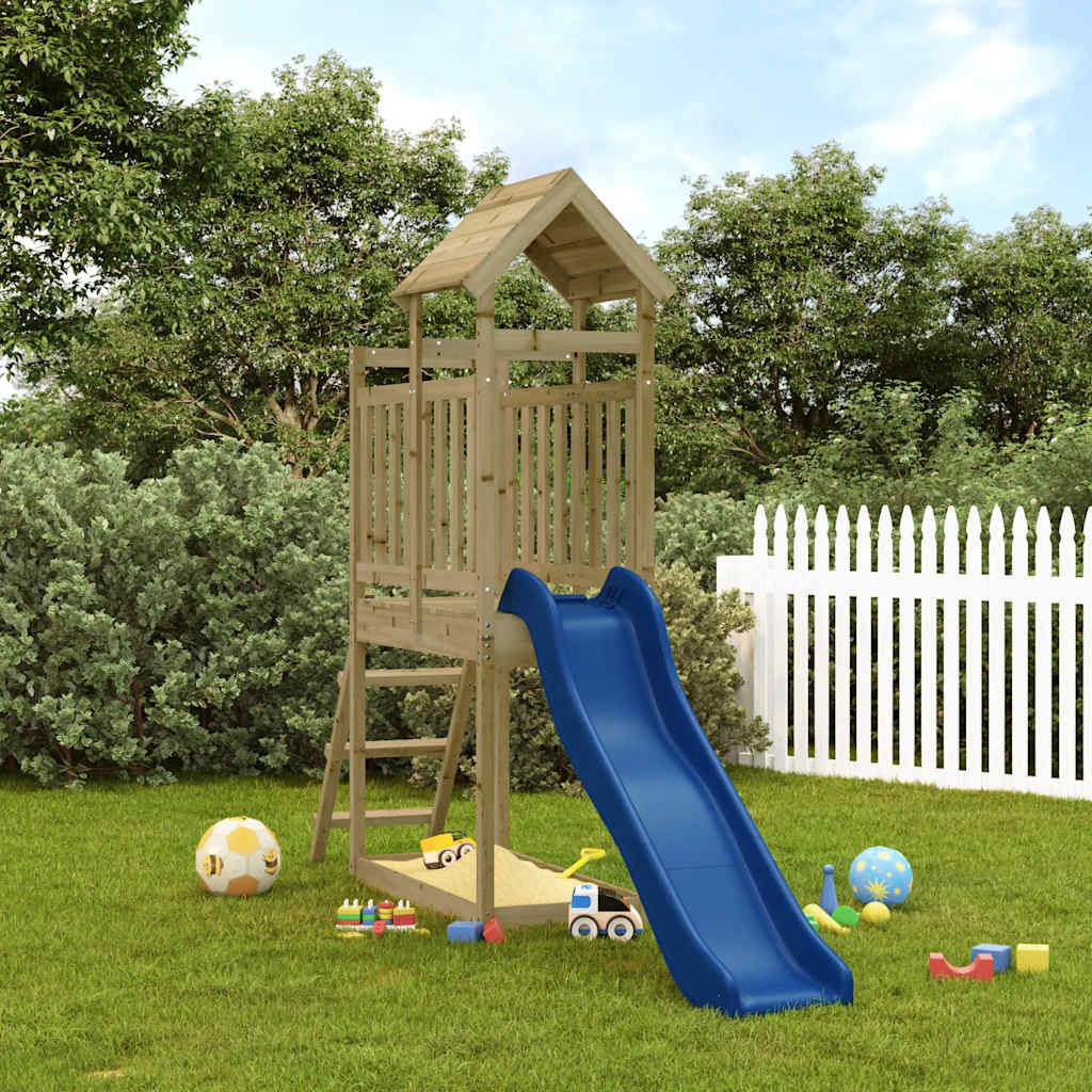 vidaXL Spielturm Imprägniertes Kiefernholz