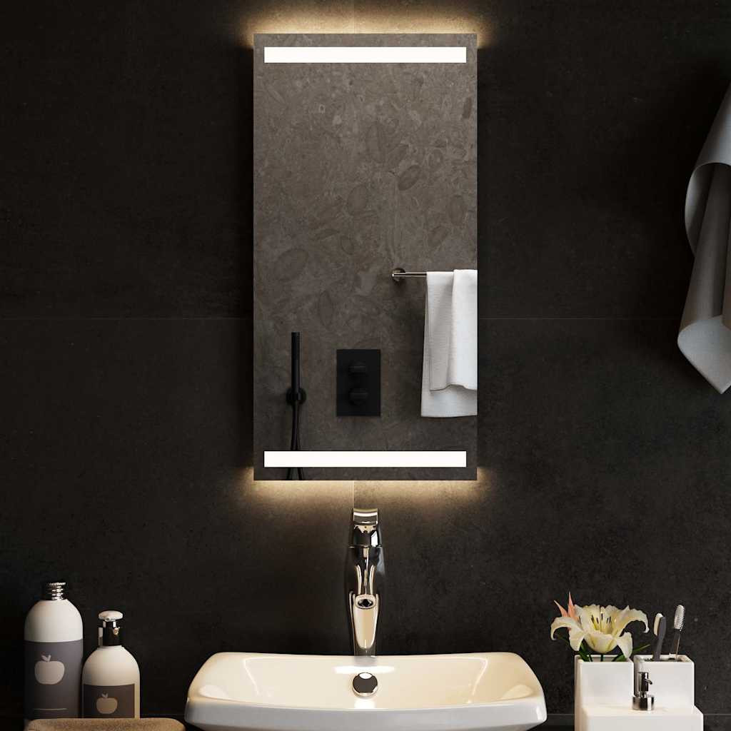 vidaXL LED-Badspiegel 30x60 cm