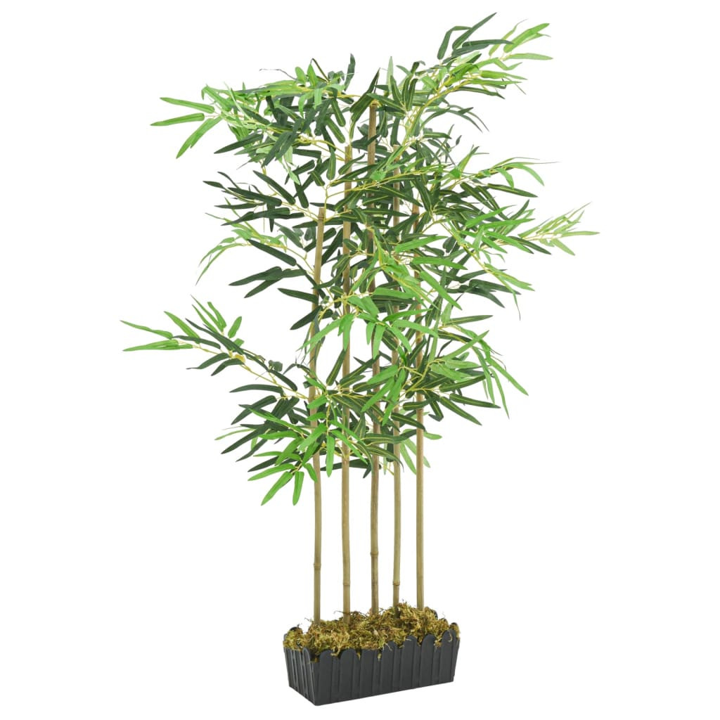 vidaXL Bambusbaum Künstlich 730 Blätter 120 cm Grün