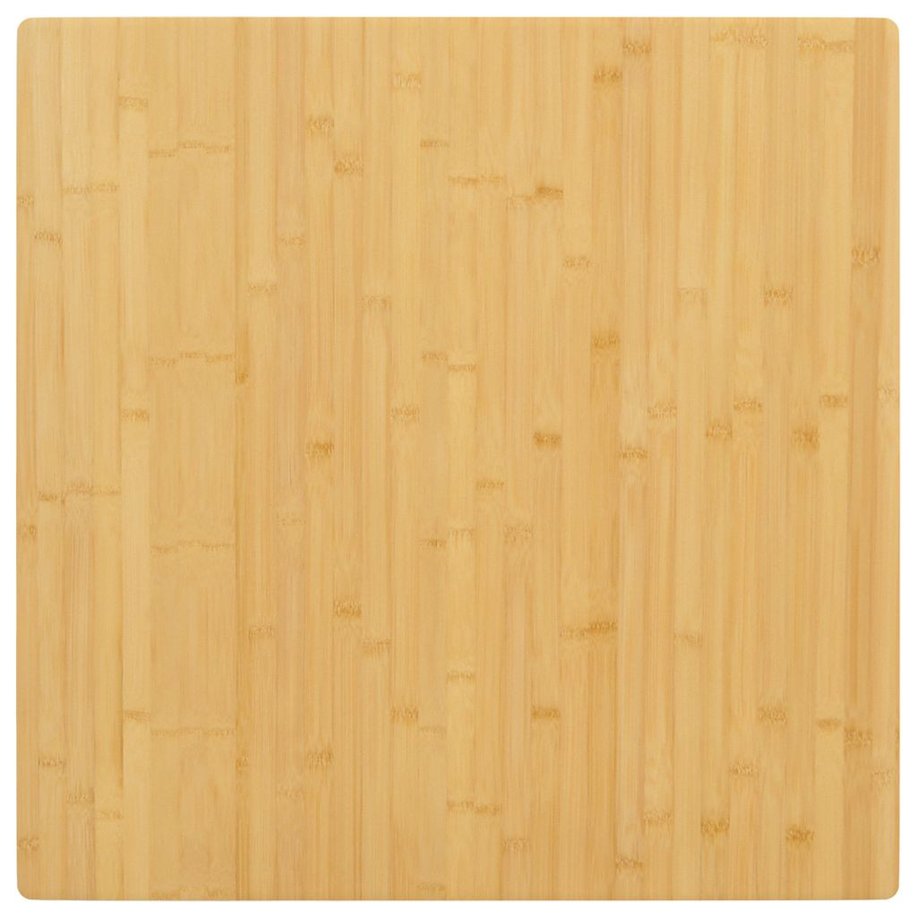 vidaXL Tischplatte 70x70x2,5 cm Bambus