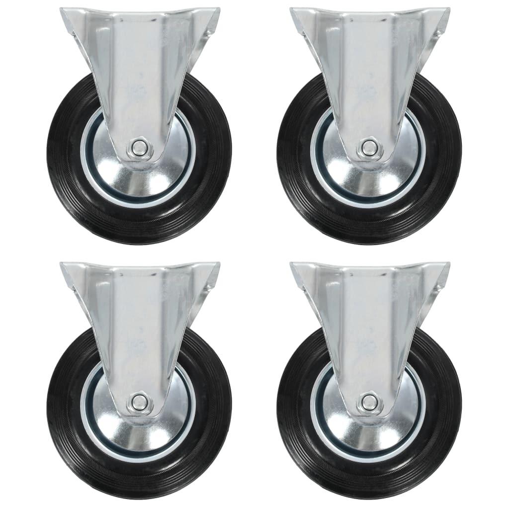 vidaXL Bockrollen 4 Stk. 160 mm