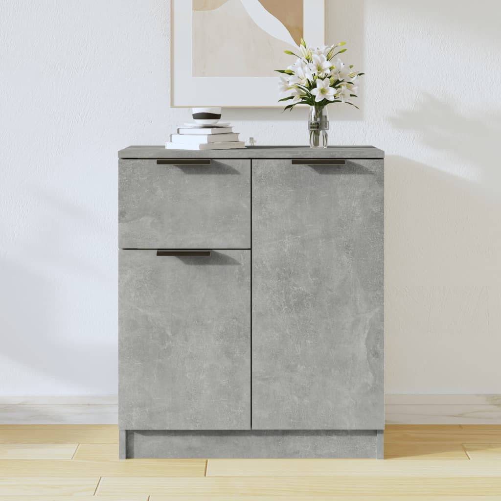 vidaXL Sideboard Betongrau 60x30x70 cm Holzwerkstoff
