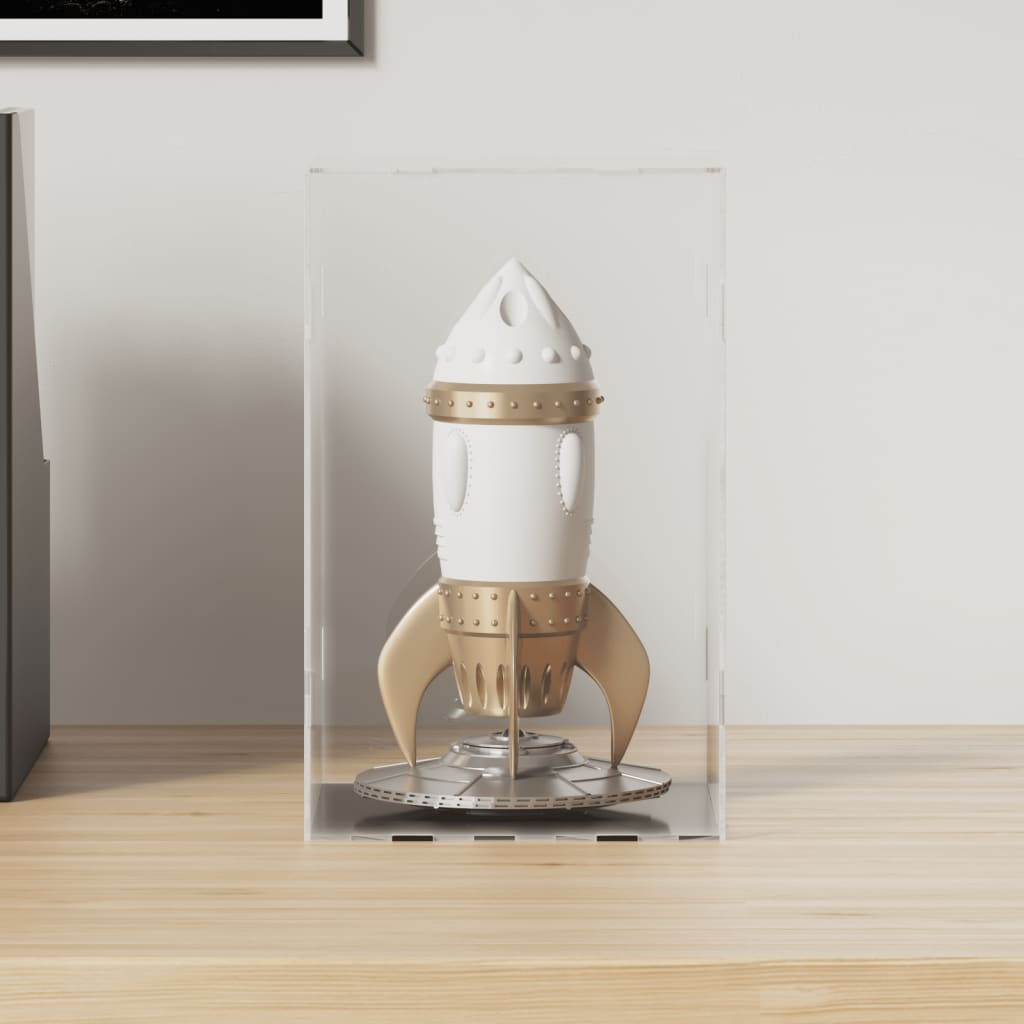 vidaXL Displaybox Transparent 14x14x22 cm Acryl