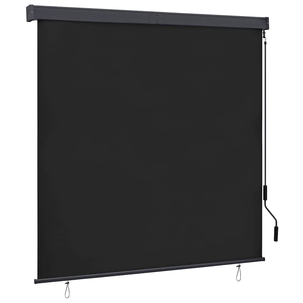 vidaXL Außenrollo 160x250 cm Anthrazit