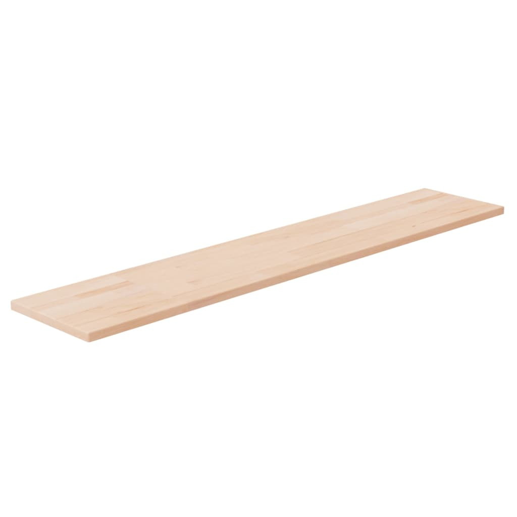 vidaXL Regalboden 100x20x1,5 cm Unbehandeltes Massivholz Eiche