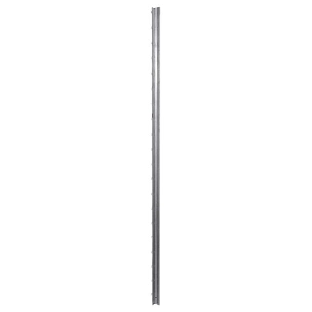 vidaXL Zaunpfosten 10 pcs Silber 200 cm Stahl