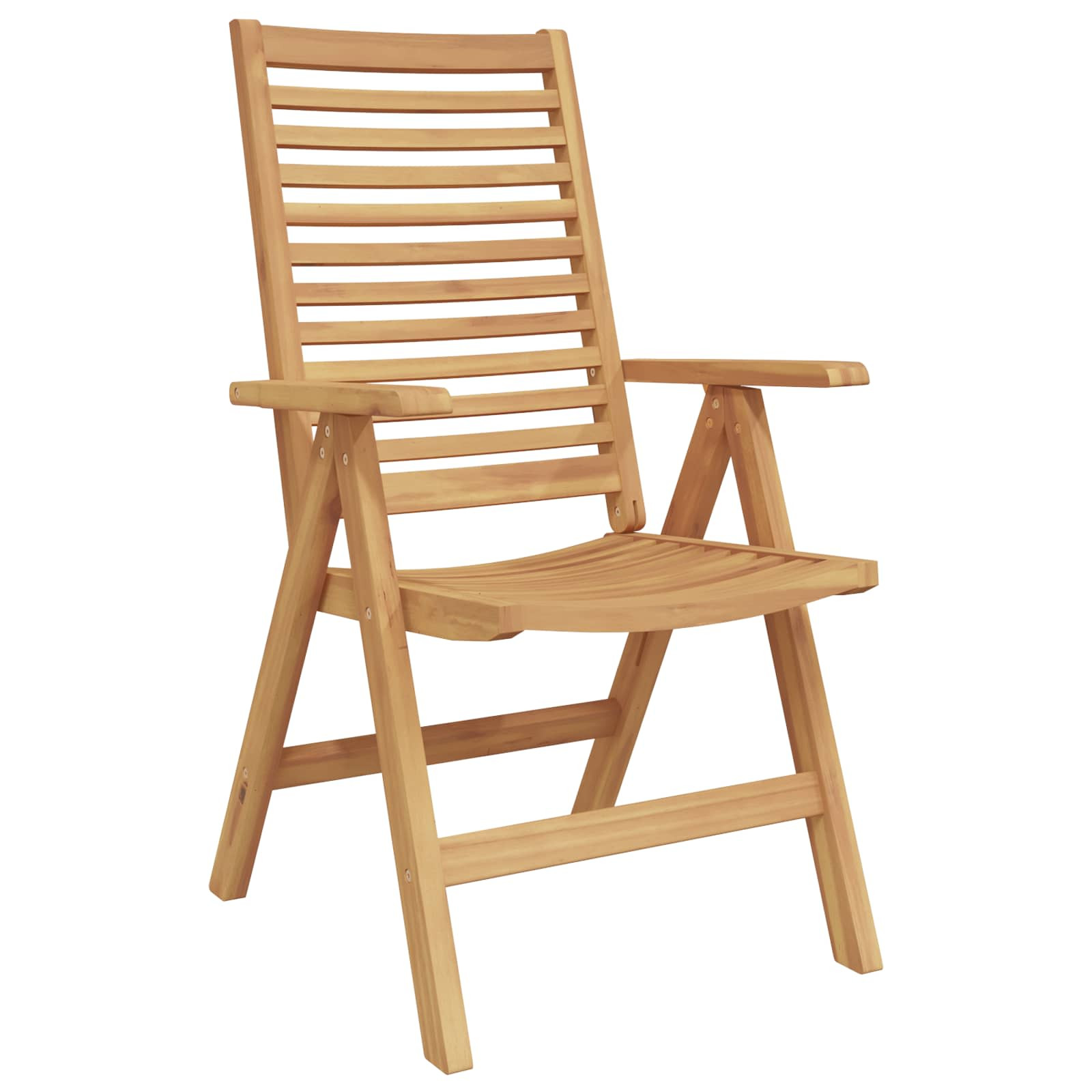 vidaXL Stuhl 8 pcs Braun 64,5 x 52 x 108 cm Massivholz Teak
