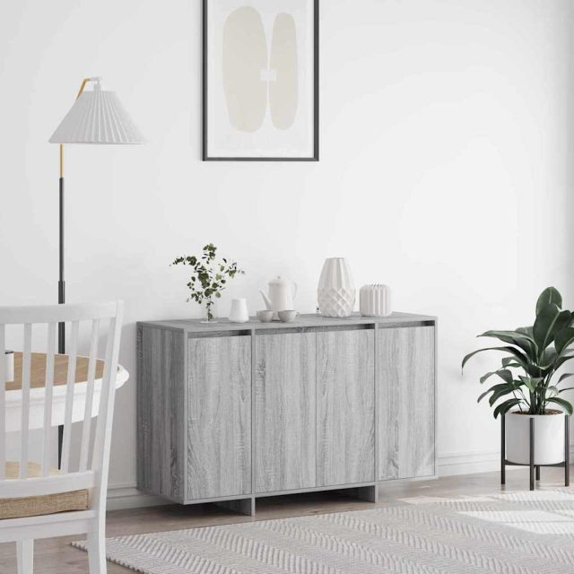 vidaXL Sideboard Grau Sonoma 120 x 41 x 75 cm Holzwerkstoff