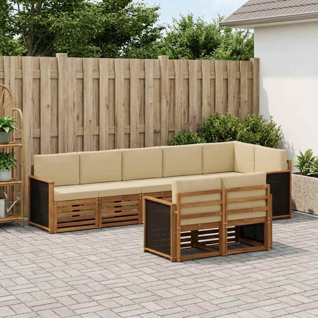 vidaXL Sofagarnituren Massivholz Akazie