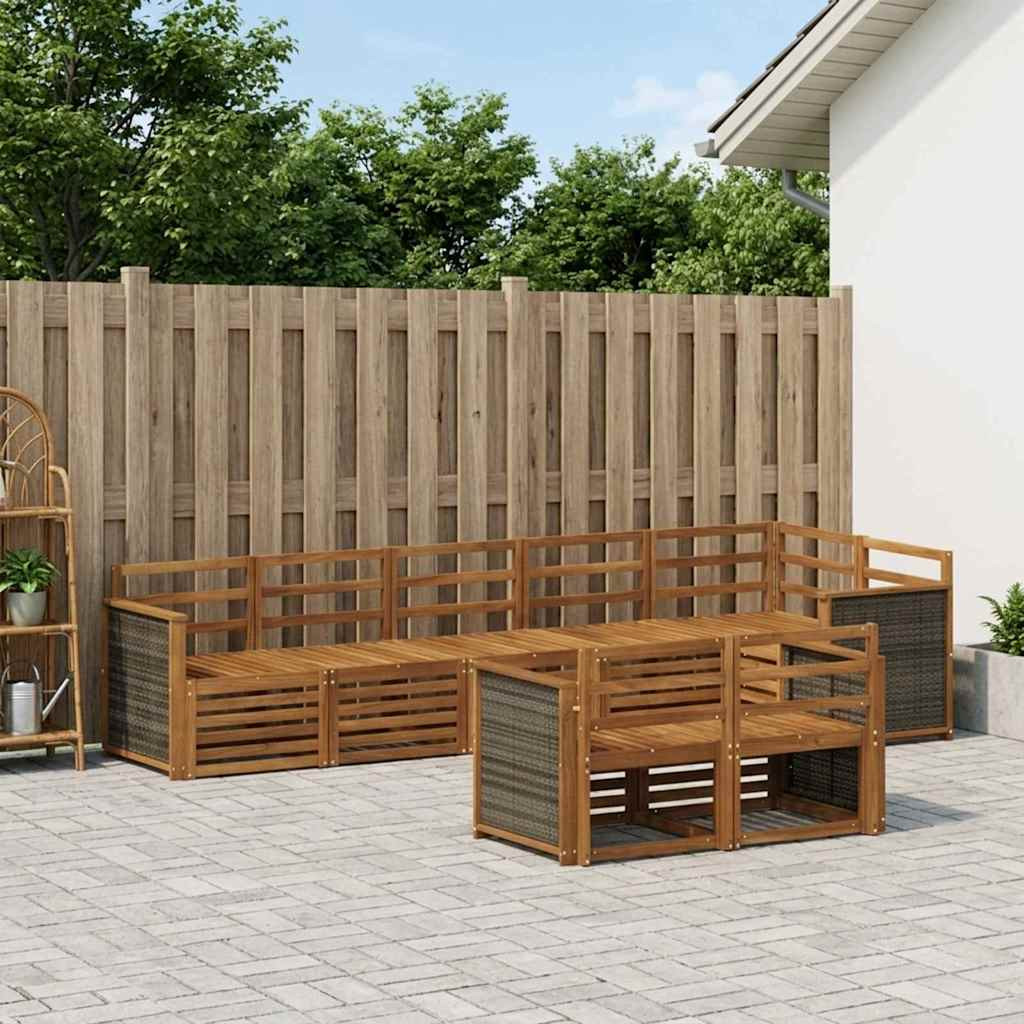 vidaXL Sofagarnituren Massivholz Akazie