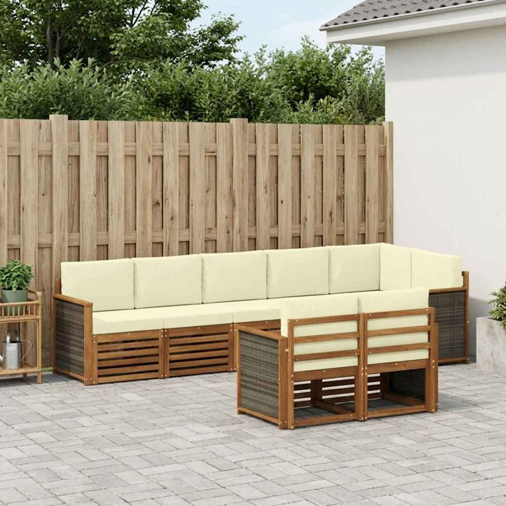 vidaXL Sofagarnituren Massivholz Akazie