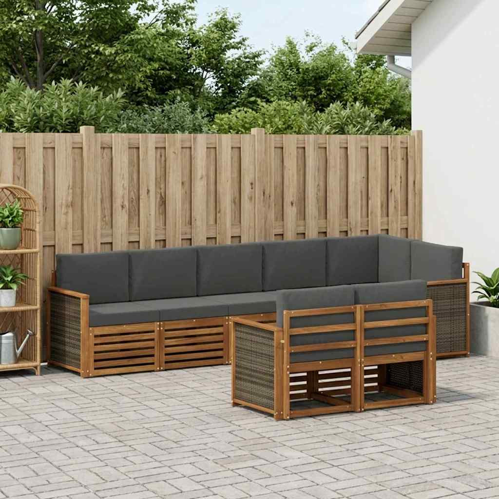 vidaXL Sofagarnituren Massivholz Akazie